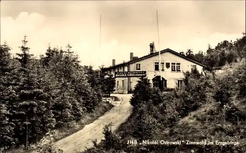 Ak Zinnwald Georgenfeld Altenberg im Erzgebirge, JHB Nikolai Ostrowski