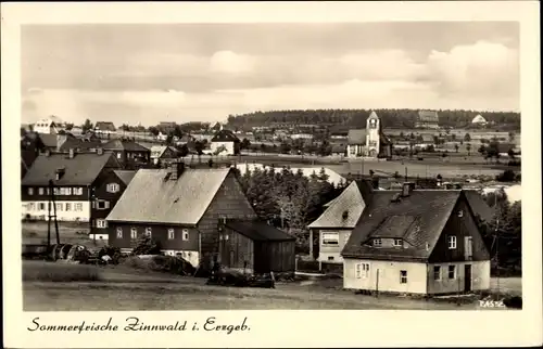 Ak Zinnwald Georgenfeld Altenberg im Erzgebirge, Ortsansicht