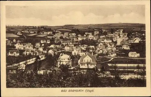 Ak Bad Brambach im Vogtland, Gesamtansicht