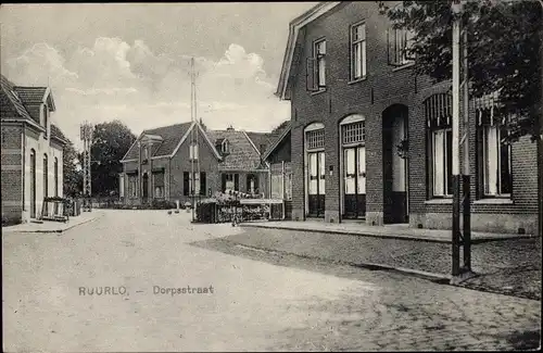 Ak Ruurlo Gelderland, Dorpsstraat