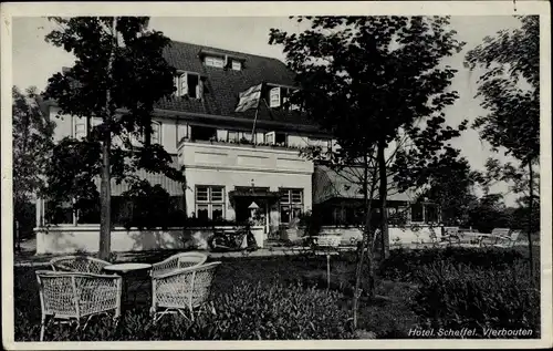 Ak Vierhouten Gelderland, Hotel Scheffel