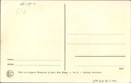 Ak Achterhoek Gelderland, Stormramp 1927, de Ruine te Neede