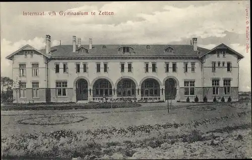 Ak Zetten Gelderland Niederlande, Internaat. v/h Gymnasium