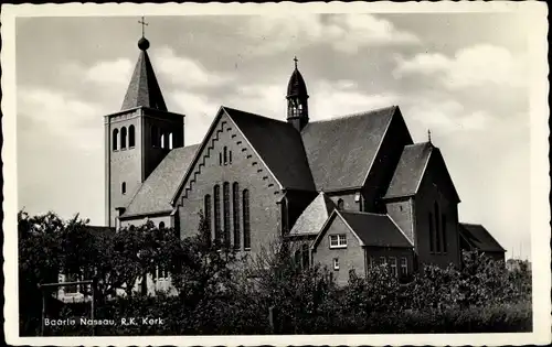 Ak Baarle Nassau Nordbrabant, R. K. Kerk