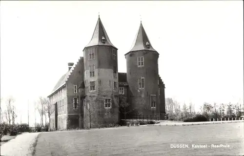 Ak Dussen Nordbrabant, Kasteel Raadhuis