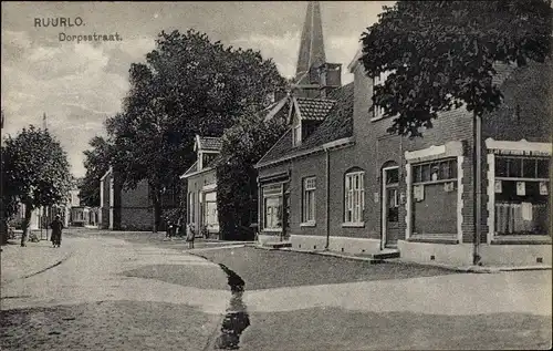 Ak Ruurlo Gelderland, Dorpsstraat