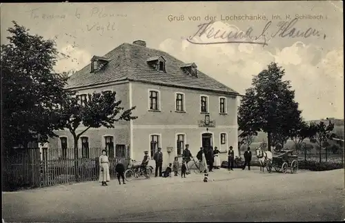 Ak Theuma im Vogtland, Lochschänke