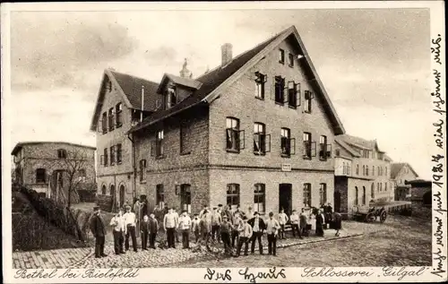 Ak Bethel Bielefeld in Nordrhein Westfalen, Schlosserei Gilgal