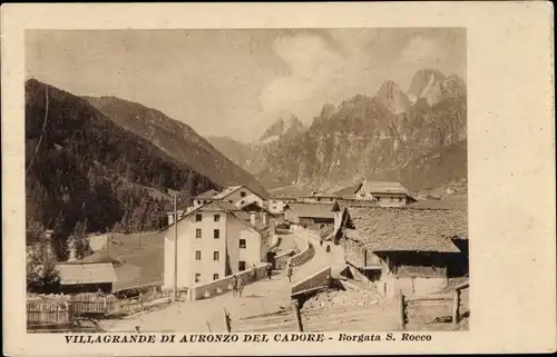 Ak Villagrande di Auronzo del Cadore, Borgata S. Rocco