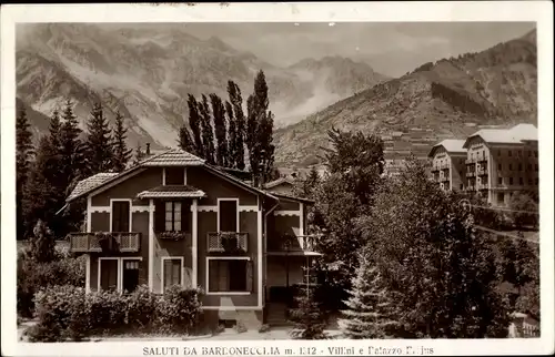 Ak Bardonecchia Piemonte Italien, Blick auf den Ort