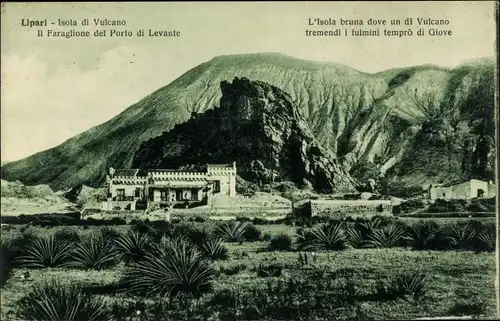Ak Lipari Sicilia, Isola di Vulcano, il Faraglione del Porto di Levante