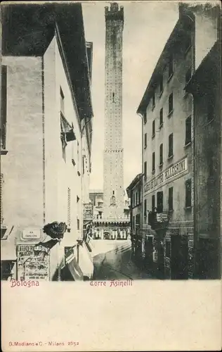 Ak Bologna Emilia Romagna, Torre Asinelli