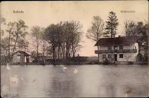 Ak Rastede in Oldenburg, Wassermühle