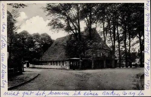 Ak Hamburg Wandsbek Poppenbüttel, Gasthof Wagener