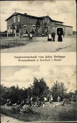 Ak Wennebeck bei Nortorf in Holstein, Gastwirtschaft