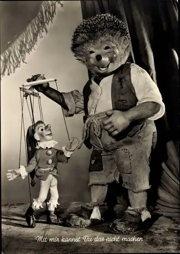 Ak Mecki der Igel, Mit mir kannst du das nicht machen, Kasperletheater