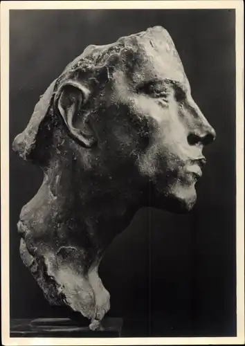 Ak Plastik Studie, Arno Breker, Gesicht