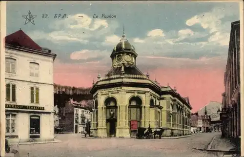 Ak Spa Wallonien Lüttich, Le Pouhon