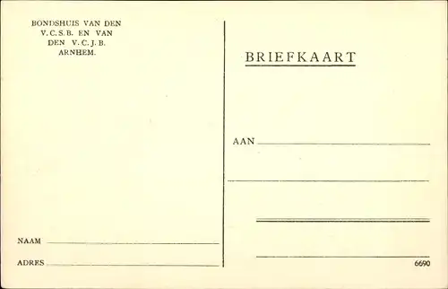 Ak Arnhem Gelderland Niederlande, C. S. Oolgaardt Huis, Konferenzsaal