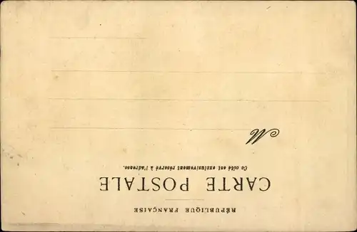 Ak Napoleon, Portrait