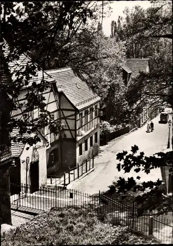 Ak Karl Marx Stadt Chemnitz in Sachsen, Schlossberg mit HOG Kellerhaus