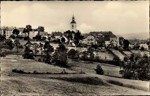 Ak Jöhstadt im Erzgebirge Sachsen, Totale