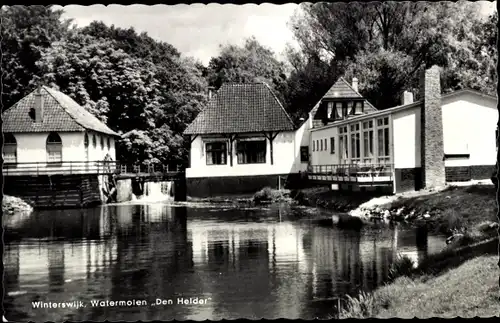 Ak Winterswijk Gelderland Niederlande, Watermolen Den Helder