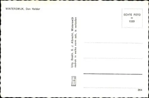 Ak Winterswijk Gelderland Niederlande, Den Helder