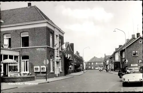 Ak Dinxperlo Gelderland, Hogestraat, Hotel