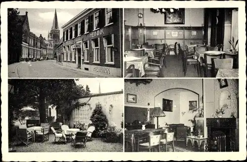 Ak 's Heerenberg Gelderland, Hotel Heinink, Straßenpartie