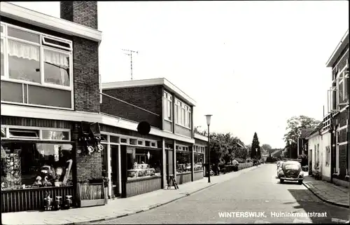 Ak Winterswijk Gelderland Niederlande, Huininkmaatstraat, Geschäft