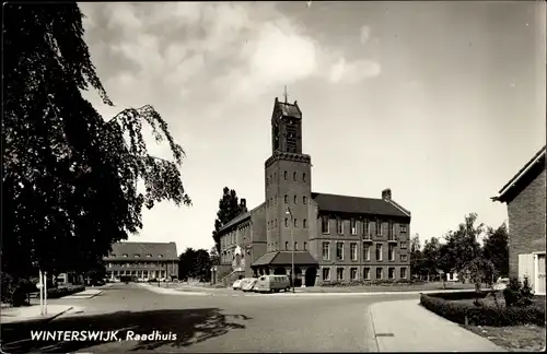 Ak Winterswijk Gelderland, Raadhuis