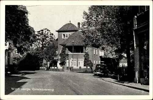 Ak Winterswijk Gelderland Niederlande, Groenloseweg