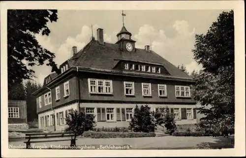 Ak Neudorf Sehmatal im Erzgebirge, Kindererholungsheim Bethlehemstift