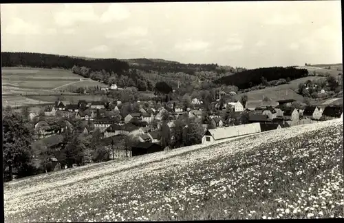 Ak Sehma Sehmatal im Erzgebirge, Panorama