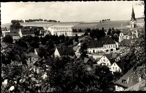 Ak Sehma Sehmatal im Erzgebirge, Teilansicht