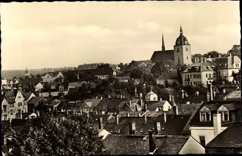 Ak Mittweida in Sachsen, Teilansicht