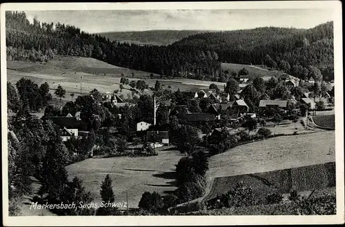 Ak Markersbach Bad Gottleuba in Sachsen, Panorama