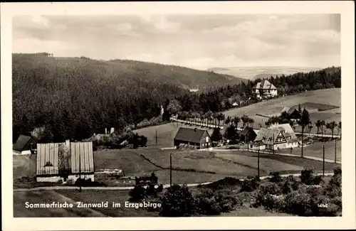 Ak Zinnwald Georgenfeld Altenberg im Erzgebirge, Ortsansicht