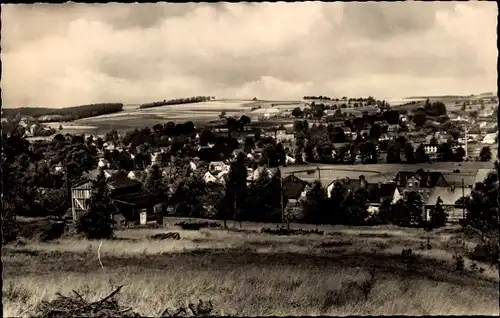 Ak Bad Brambach im Vogtland, Ortsansicht