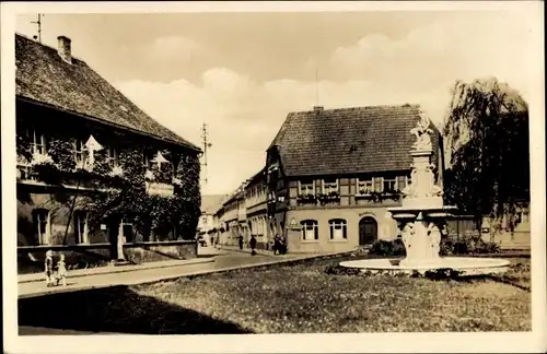 Ak Osterburg in der Altmark, Kleiner Markt