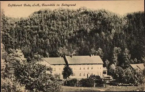 Ak Roda Stadtroda in Thüringen, Zeitzgrund, Neumühle