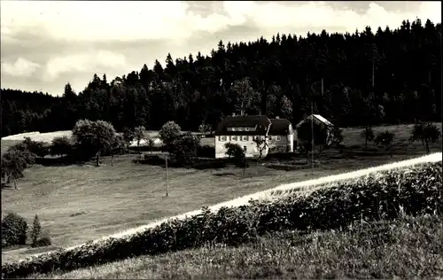 Ak Eubabrunn Erlbach im Vogtland, Waldschänke