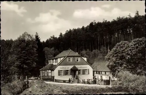Ak Weißenborn Holzland Thüringen, Mühltal, Meuschkensmühle