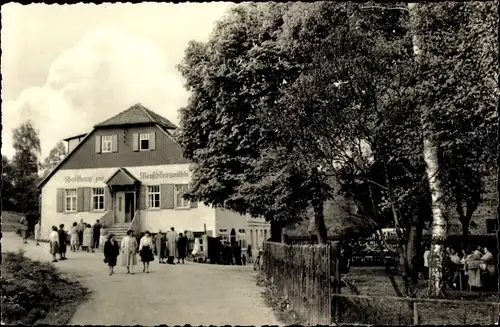 Ak Weißenborn Holzland Thüringen, Mühltal, Waldhaus Meuschkensmühle