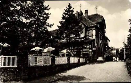 Ak Jößnitz Plauen Sachsen, Konsum Hotel