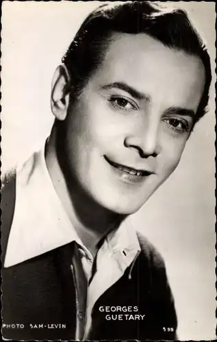 Ak Schauspieler Georges Guetary, Portrait