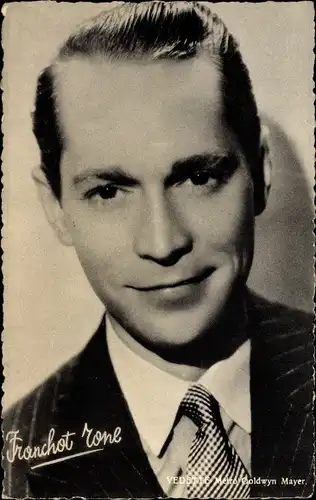 Ak Schauspieler Franchot Tone, Portrait