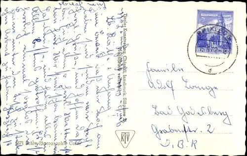 Ak Reith bei Brixlegg in Tirol, Gebirge, Stadtpartie