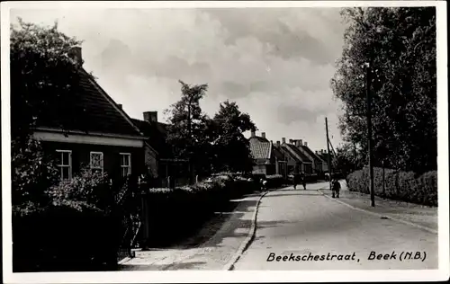 Ak Beek Gelderland Niederlande, Beekschestraat